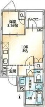 オープンブルーム八広イースト 306 間取り図