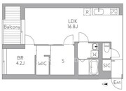 THE GRANDUO CHITOFUNA 204 間取り図