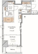 ブランシエスタ上野 1301 間取り図