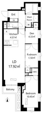 リフレーム5学芸大学 204 間取り図