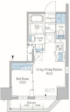 アーバネックス北上野 701 間取り図