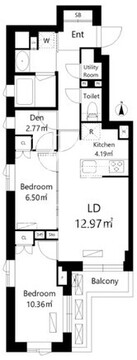 リフレーム5学芸大学 305 間取り図