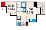 グランパセオ西日暮里 902 間取り図