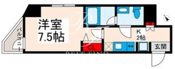 グランパセオ西日暮里 202 間取り図