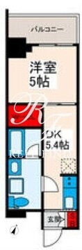 グランパセオ西日暮里 301 間取り図
