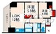 グランパセオ西日暮里 1001 間取り図