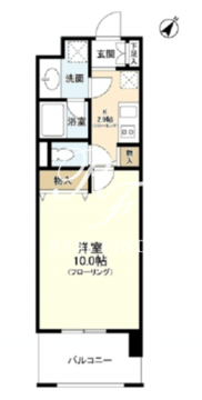 プロスペクト東雲橋 904 間取り図