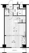 グランハイツ東新宿 402 間取り図