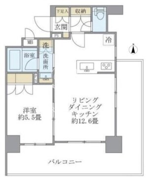 レクシード両国駅前 903 間取り図