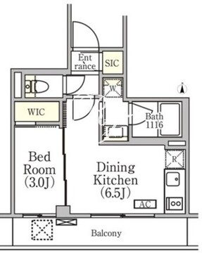 イプセ中野三丁目 302 間取り図