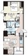 ザ・ライオンズフォーシア町屋 204 間取り図