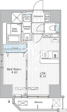 ＡＬＩＶＩＯ　Ｎ＆Ｓ　Ｓｈｉｂｕｙａ 201 間取り図