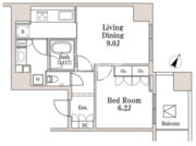 ラサンテ一番町 703 間取り図