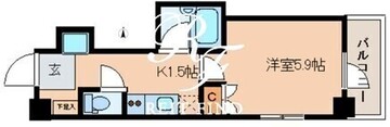 レジディア文京湯島2 505 間取り図