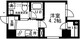 レジディア文京湯島2 502 間取り図