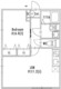 パセオ下北沢代沢2 301 間取り図