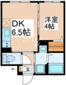 パセオ中野新橋 302 間取り図