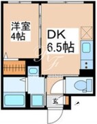 パセオ中野新橋 203 間取り図