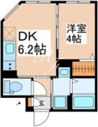 パセオ中野新橋 102 間取り図