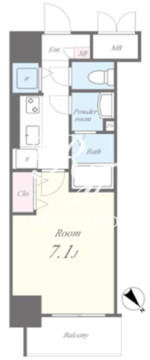 ティーエスワン 303 間取り図
