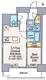 ワンルーフフラット門前仲町 601 間取り図
