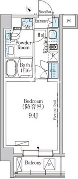 パークアクシス板橋ミューズ 305 間取り図