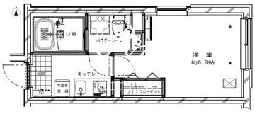 ジェノヴィア新高円寺 301 間取り図