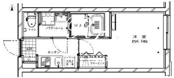 ジェノヴィア新高円寺 402 間取り図