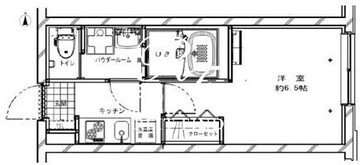 ジェノヴィア新高円寺 403 間取り図