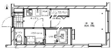 ジェノヴィア新高円寺 304 間取り図