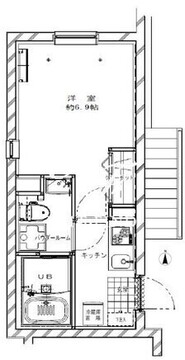 ジェノヴィア新高円寺 307 間取り図