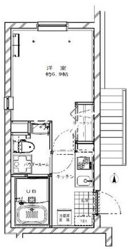 ジェノヴィア新高円寺 407 間取り図