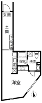 クリオ ラモード木場公園 303 間取り図