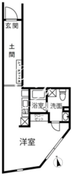 クリオ ラモード木場公園 503 間取り図
