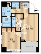 クリオ戸越銀座弐番館 301 間取り図