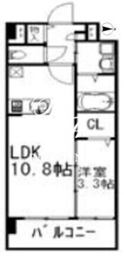 プライムアーバン千駄木 207 間取り図