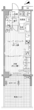 メゾンカルム市谷仲之町 109 間取り図