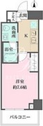 ベルフェリーク木場 204 間取り図