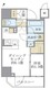 アジールコート町屋 101 間取り図