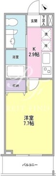 ゼットエックス南大塚 502 間取り図