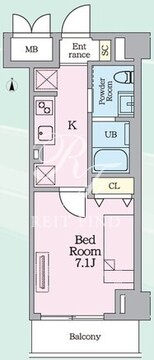 目黒ミシェルヨコマエ 202 間取り図