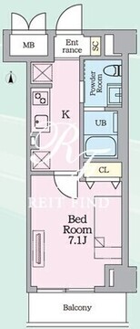 目黒ミシェルヨコマエ 403 間取り図