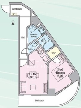 目黒ミシェルヨコマエ 301 間取り図