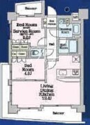 ラグゼナ平井ノース 110 間取り図 ?>