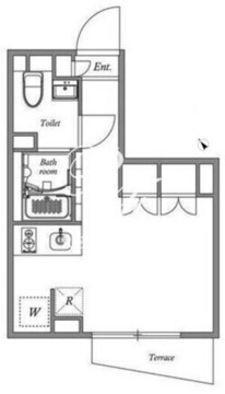 アスティーレ用賀2 101 間取り図