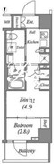 アークマーク志茂ステーション 402 間取り図