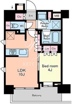 シャリエ椎名町 506 間取り図