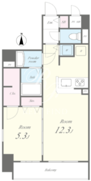 プリマヴェーラ 101 間取り図
