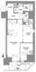 ブリリアイスト新御徒町 501 間取り図