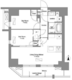 ブリリアイスト新御徒町 1103 間取り図